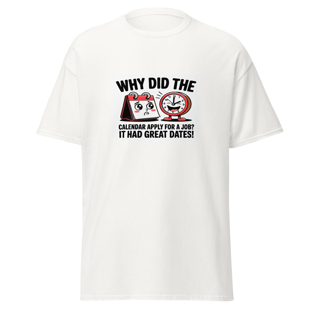 Calendar Job Interview Tee