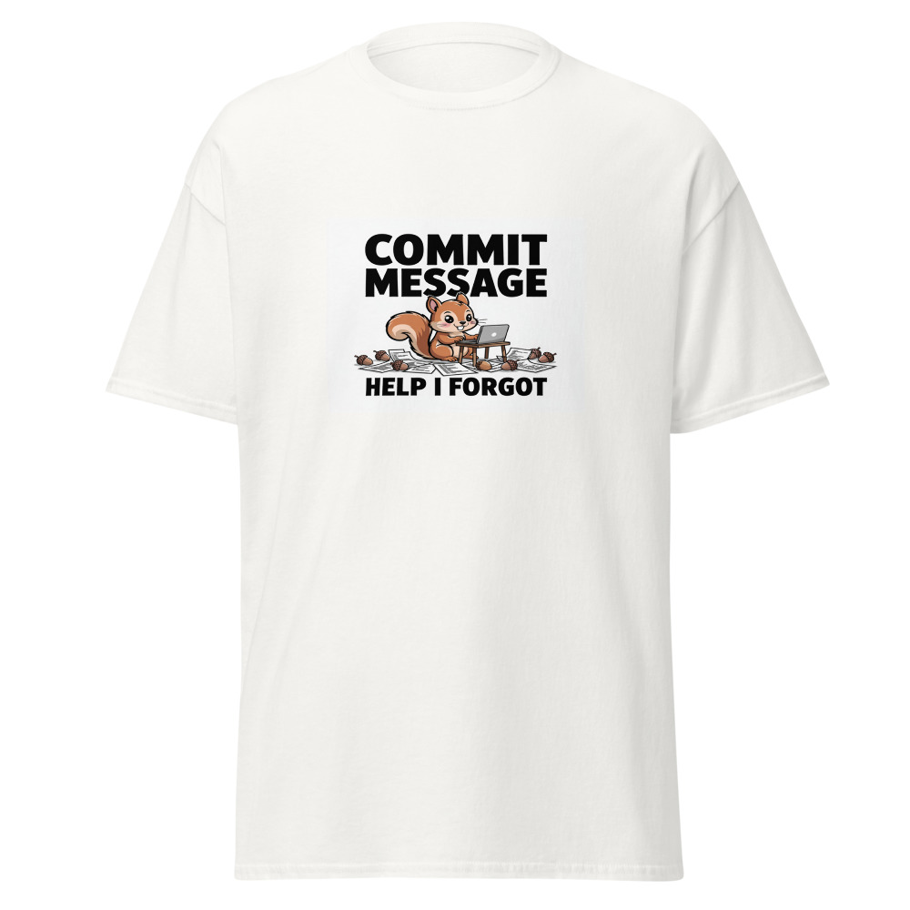Commit Message Chaos Tee