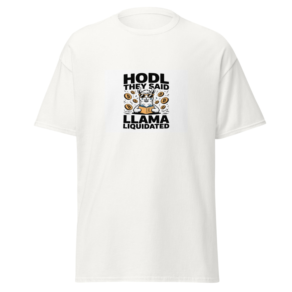Hodl Llama Liquidated Tee
