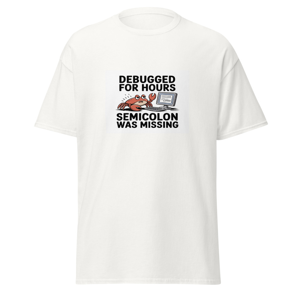 Semicolon Crab Tee