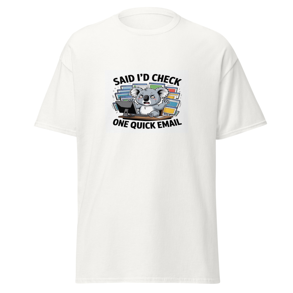 One Email Koala Spiral Tee