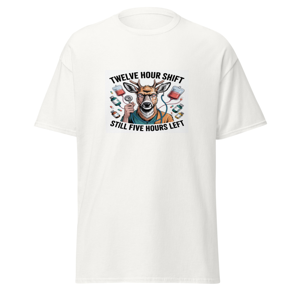 Twelve Hour Shift Deer Tee