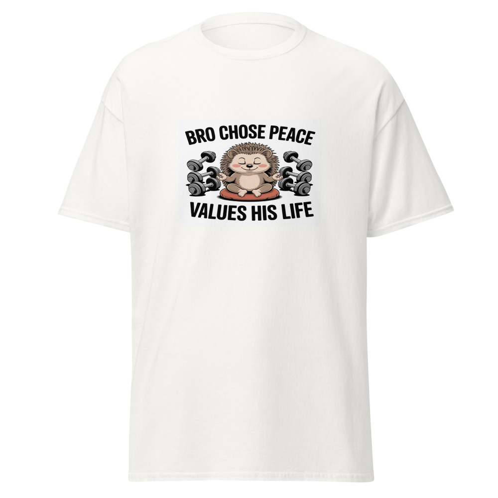 Zen Hedgehog Peace Tee