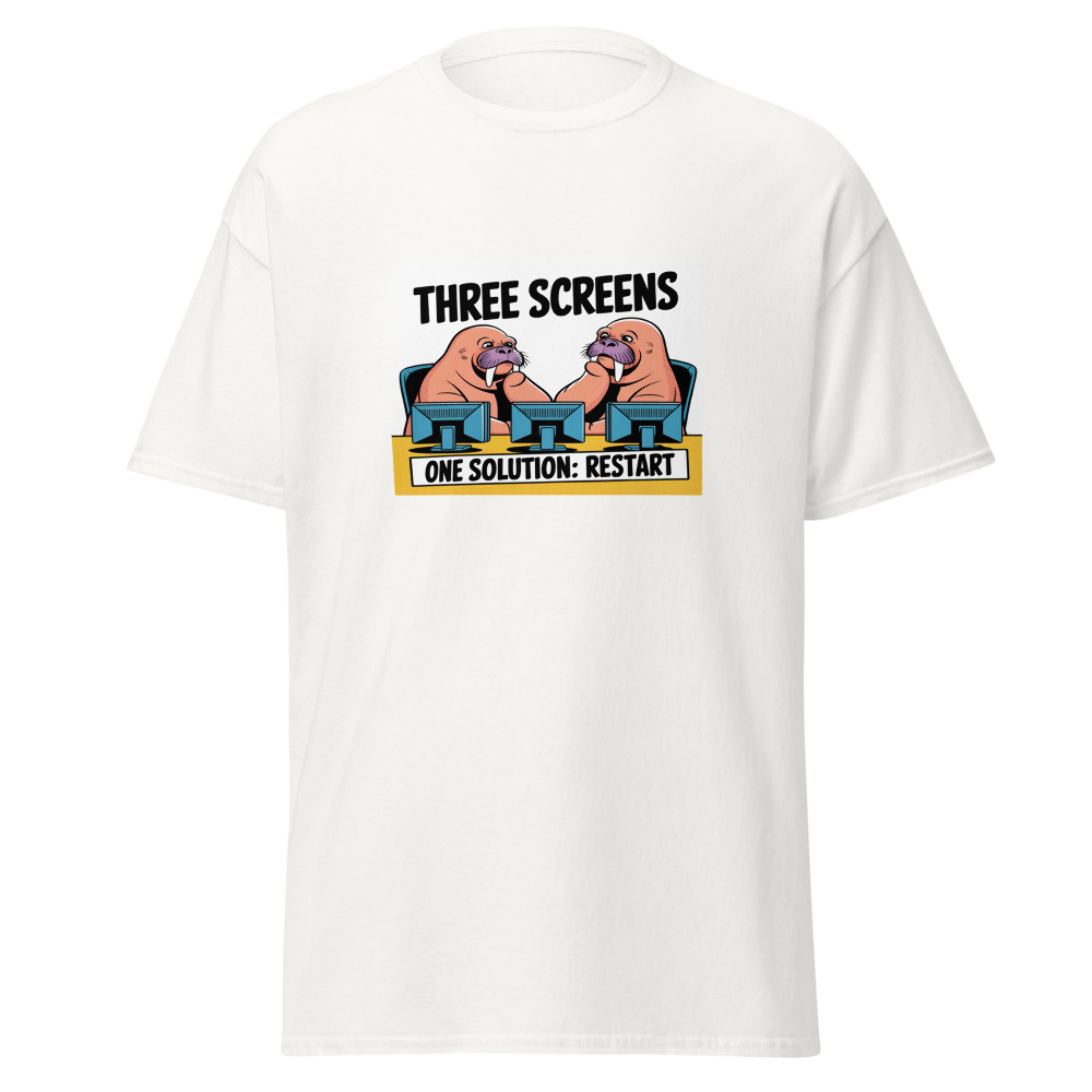 Three Screens One Solution Tee