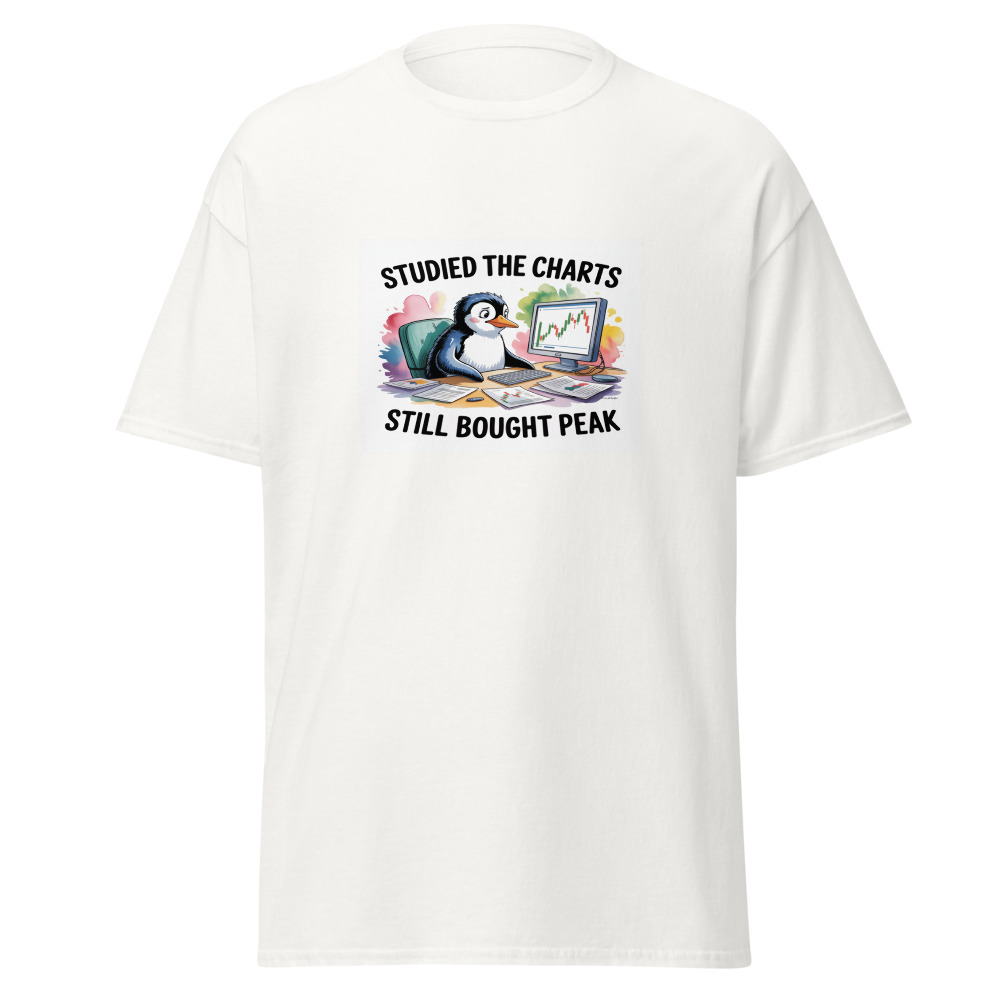 Studied Charts Peak Tee