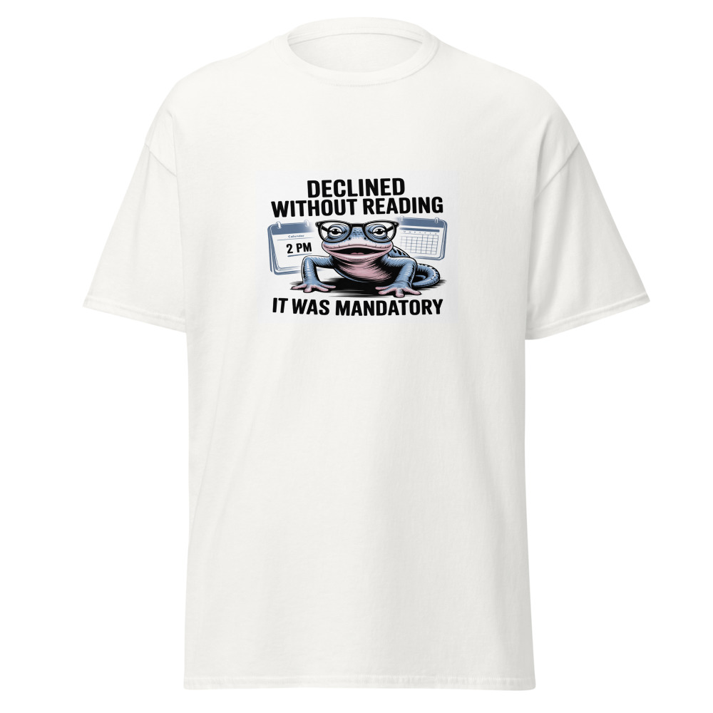 Calendar Invite Newt Tee