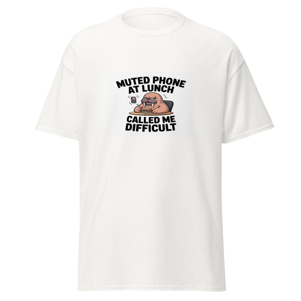 Lunch Break Walrus Tee