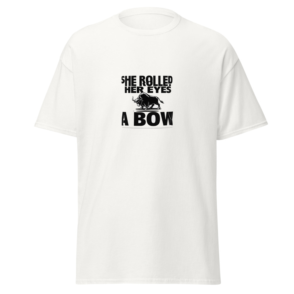 Eye Roll Bow Yak Tee