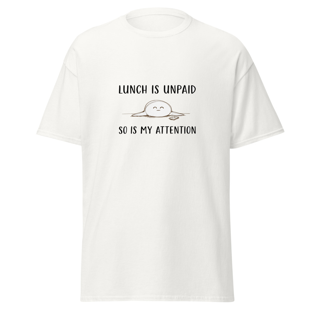 Unpaid Attention Blob Tee