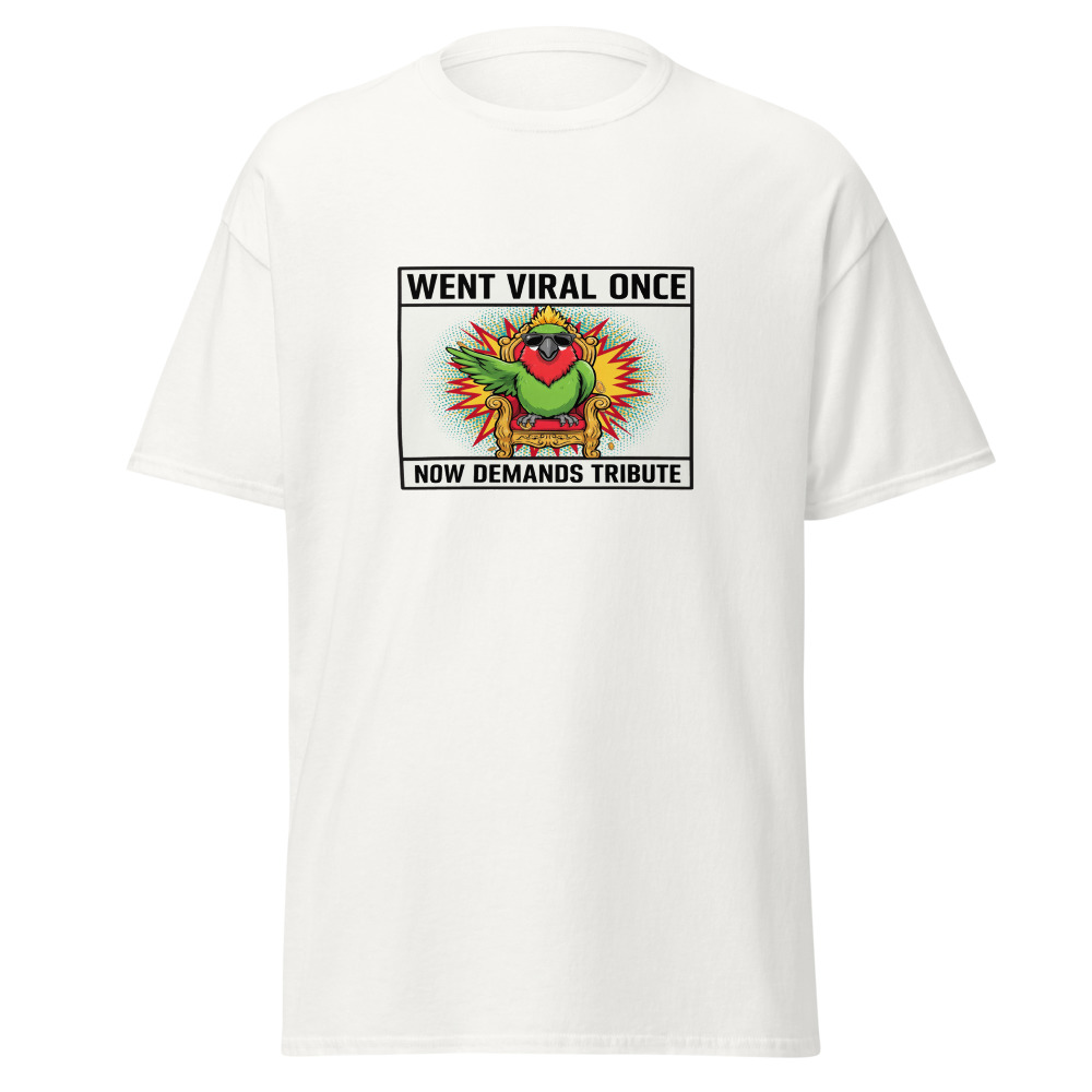 Viral Tribute Parrot Tee