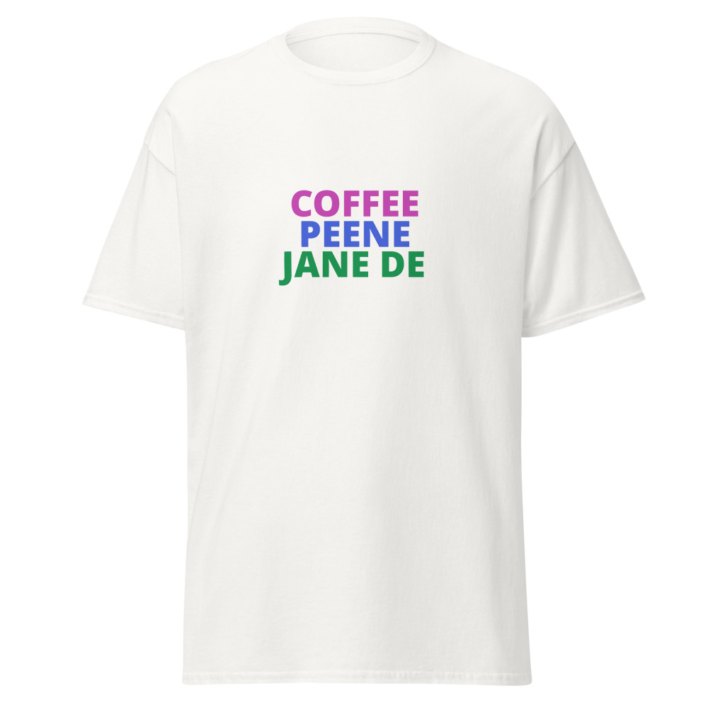 COFFEE PEENE JANE DE Tee