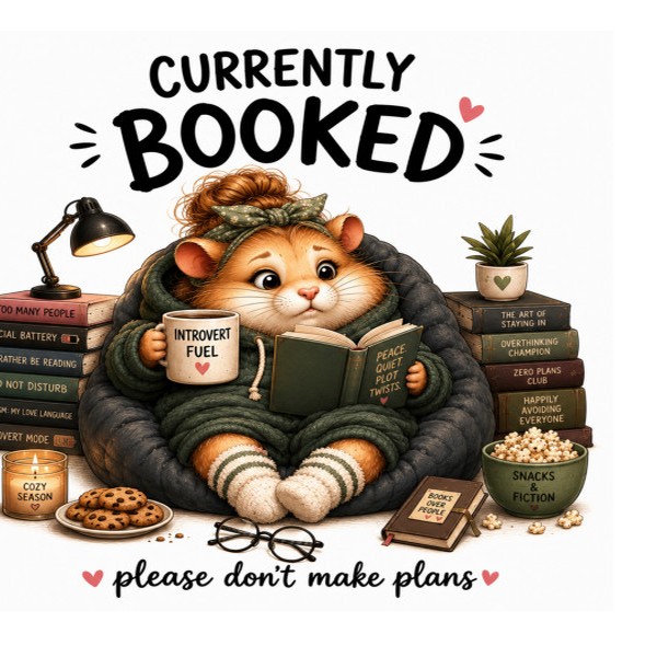 Currently Booked – Funny Introvert Coffee Mug, Book Lover Gift, Reader Humor